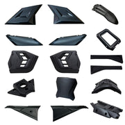 DEMON X RIPZ Plastic Kit - Black