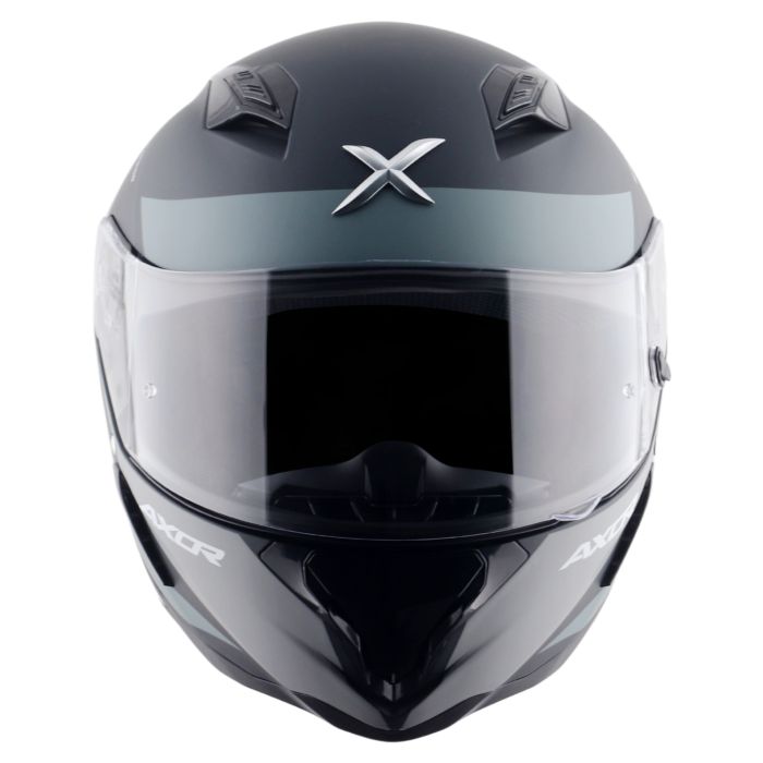 Axor Helmet SH890 Full Face - Hunter Turbo Matt Black Grey