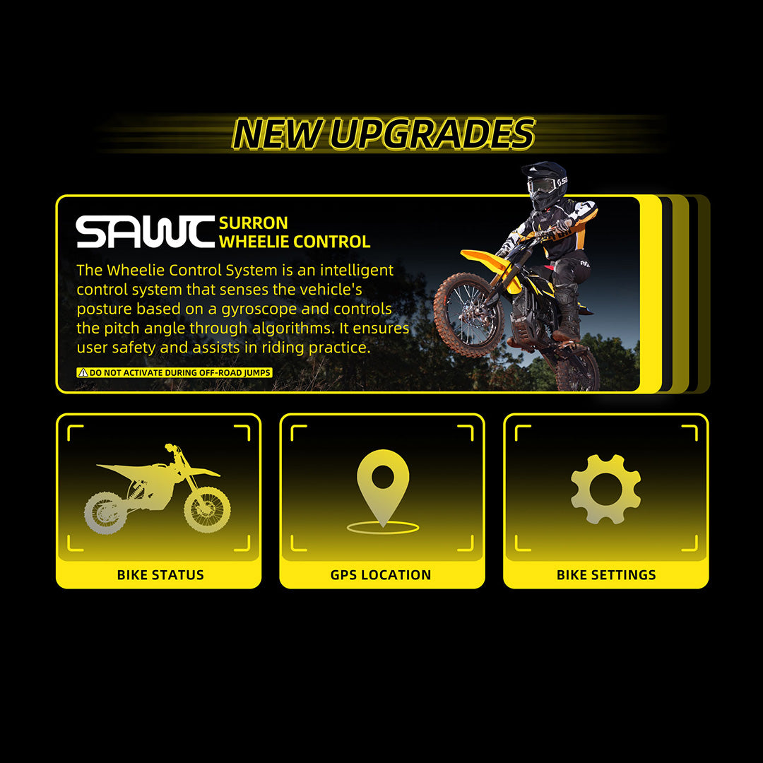 2026 Sur Ron Hyper Bee 8kW 14"/12" - PREORDER