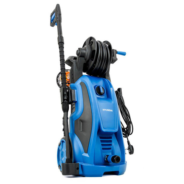 Hyundai 180Bar/ 2610psi Electric Pressure Washer, 8L/min, 2400W High-Performance Jet Wash with Hose & Attachments | HYW2400E