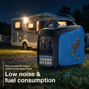 Hyundai 2.0kW / 2000W Inverter Generator, Recoil Start, Pure Sine Wave | HY2350Si
