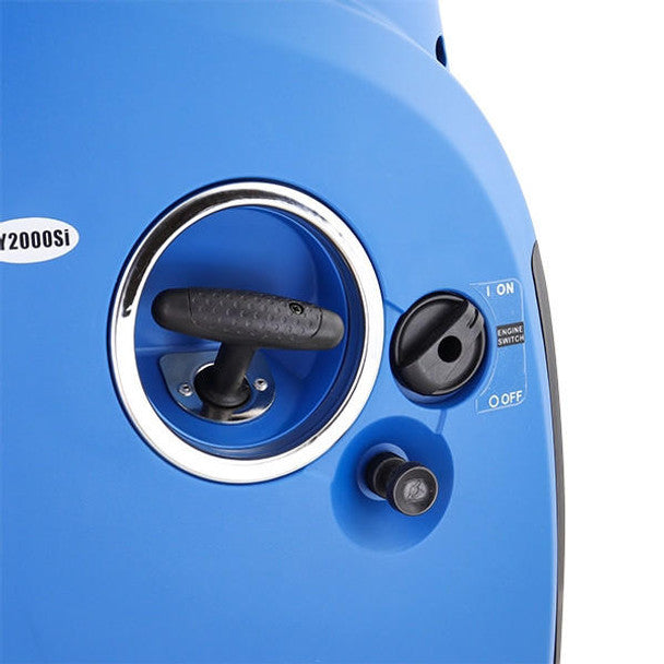 Hyundai 2000W / 2kW Petrol Inverter Generator, Pure Sine Wave Output, Portable Lightweight & Suitcase Style, Low Noise | HY2000Si