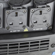 Hyundai 2000W / 2kW Petrol Inverter Generator, Pure Sine Wave Output, Portable Lightweight & Suitcase Style, Low Noise | HY2000Si