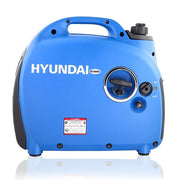 Hyundai 2000W / 2kW Petrol Inverter Generator, Pure Sine Wave Output, Portable Lightweight & Suitcase Style, Low Noise | HY2000Si