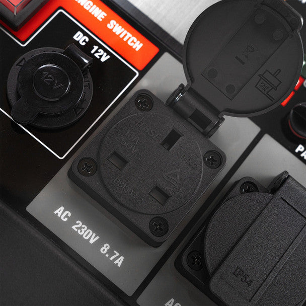 Hyundai 2200W / 2.2kW Petrol Inverter Generator, Electric Start, Pure Sine Wave Output, Lightweight, Quiet Running | HY2250SEi