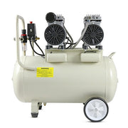 Hyundai 1500W 50L Oil Free Low Noise Portable Electric Air Compressor 11CFM 118psi | HY27550