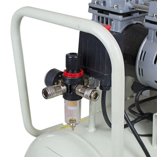 Hyundai 1500W 50L Oil Free Low Noise Portable Electric Air Compressor 11CFM 118psi | HY27550