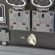 Hyundai 6600W / 6.6kW Petrol Inverter Generator, Remote Keyfob & Electric Start, Wheels & Closed Case Design, DC & USB | HY6500SEi