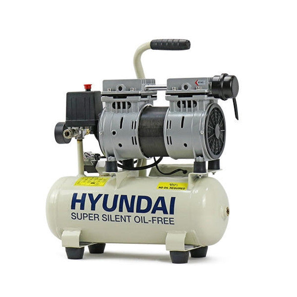 Hyundai 550W 8L Oil Free Low Noise Portable Air Compressor 4CFM 100psi Direct Drive | HY5508