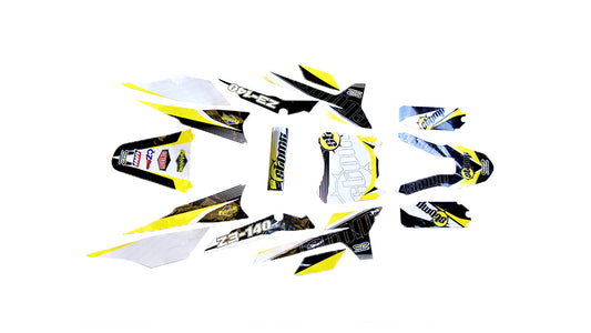 STOMP 140cc Standard Graphics - Yellow/Black