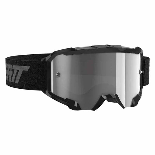 LEATT GOGGLE VELOCITY 4.5 BLACK - LIGHT GREY LENS