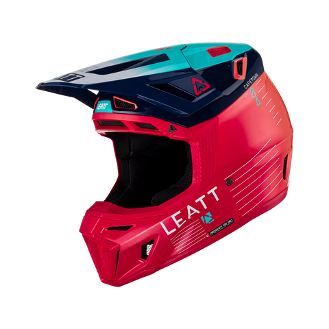 LEATT 8.5 V23 RED HELMET & GOGGLES
