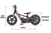 REVVI 12" ELECTRIC BALANCE BIKE