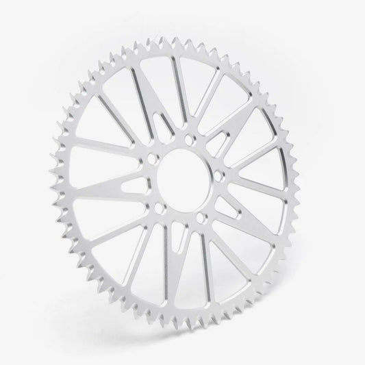EBMX Silver Premium Alloy Sprockets 428-56T - Go Off Road Barnsley