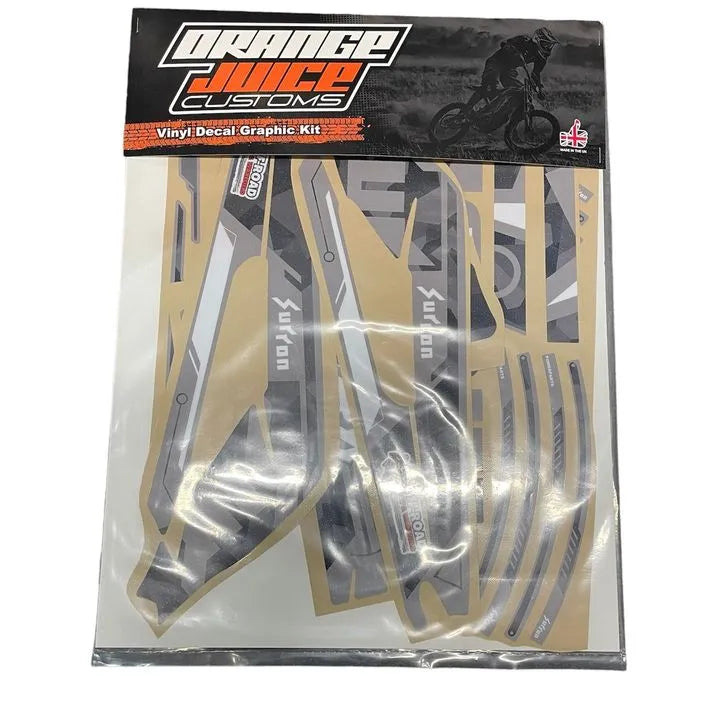 SUR RON OEM GRAPHICS KIT  - GREY CAMO GLOSS