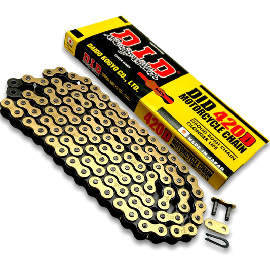 DID 420 D 134 - CHAIN D 420X134 G&B for Sur Ron Light Bee - Go Off Road Barnsley