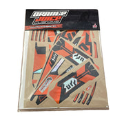 SUR RON LIGHT BEE OEM GRAPHICS KIT - ORANGE HOLOGRAPHIC