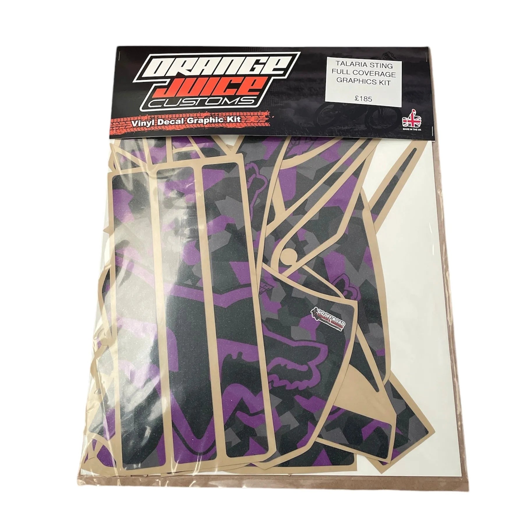 TALARIA STING FULL COVERAGE GRAPHICS KIT - FOX RACING - Go Off Road Barnsley