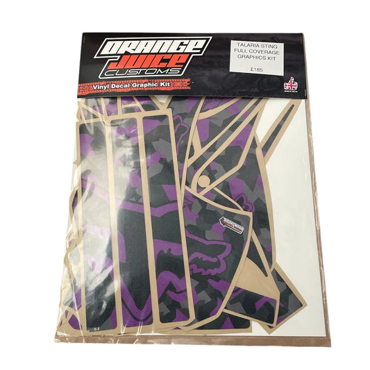 TALARIA STING FULL COVERAGE GRAPHICS KIT - FOX RACING - Go Off Road Barnsley
