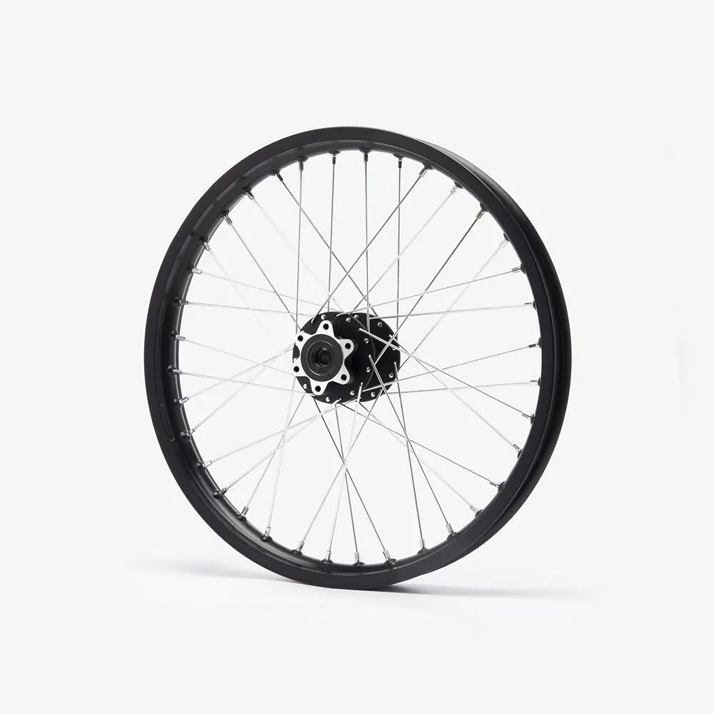 Rear Black Wheel Rim Assembly 19 x 1.60inch for Talaria TL45, Sting, Sting R - Go Off Road Barnsley
