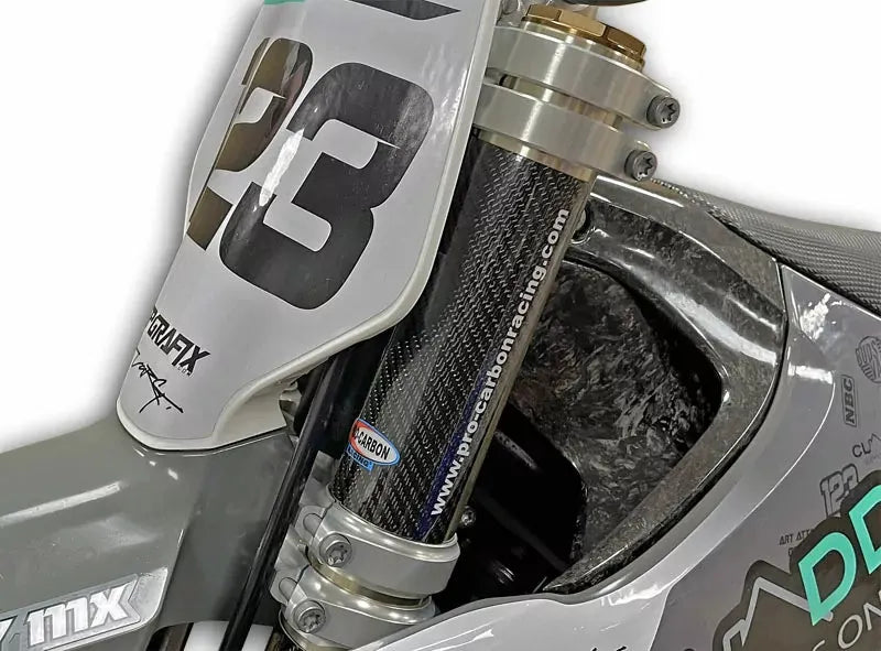 PRO-CARBON STARK VARG TOP UPPER FORK PROTECTORS - Go Off Road Barnsley