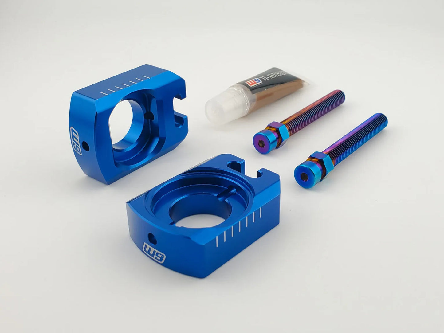 WARP 9 RACING ULTRA BEE AXLE BLOCKS/CHAIN TENSIONERS - Go Off Road Barnsley