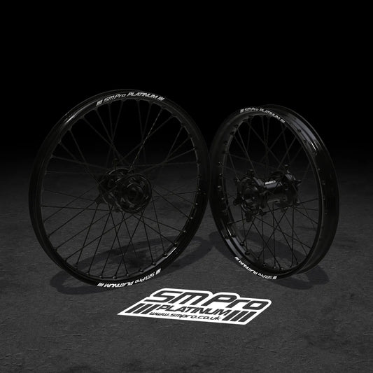 SM PRO STARK VARG MX/ENDURO WHEEL SET 21/19" BLACK WHEEL SET - Go Off Road Barnsley