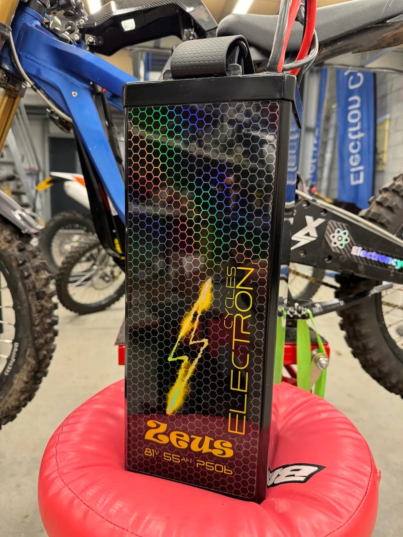 Electron Cycles Talaria Battery 81.4v 22s 4450Wh 55Ah Zeus Molicel P50B 45Kw + Charger - Go Off Road Barnsley