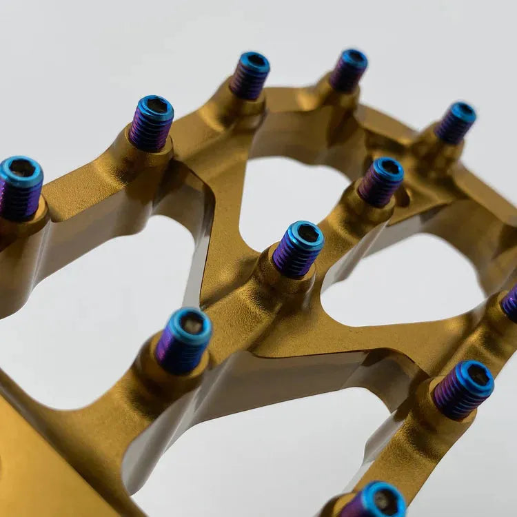 Warp 9 Titanium Elite Foot Peg Screws - Go Off Road Barnsley