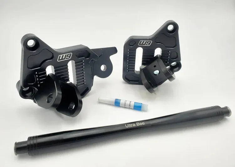 Warp 9 Sur Ron Ultra Bee Adjustable Foot Peg Mount - Go Off Road Barnsley