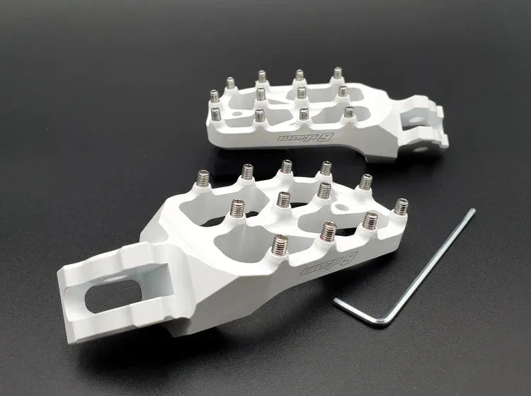 Warp 9 E-Moto Elite Foot Pegs For Sur Ron & E-Ride - Go Off Road Barnsley