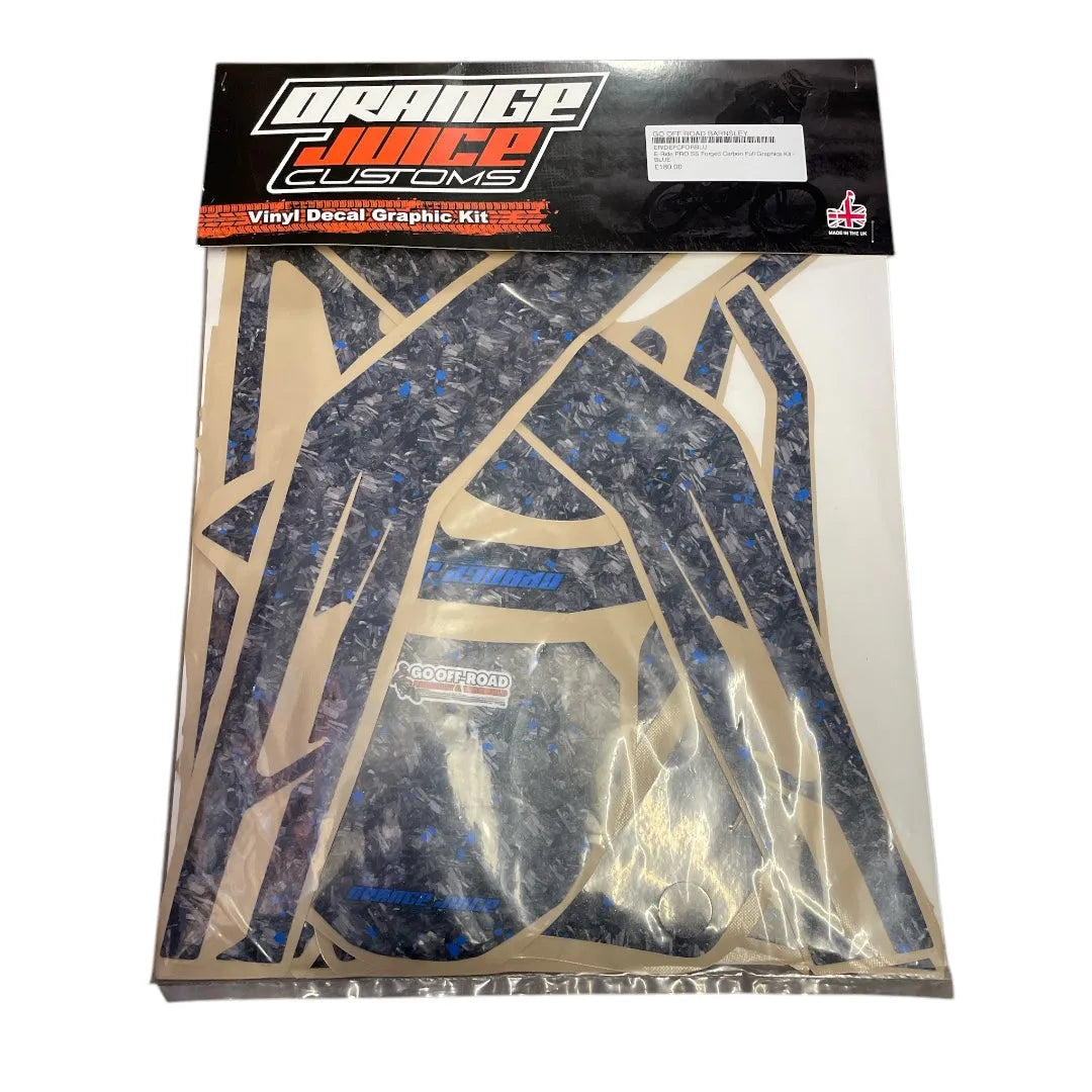 E-Ride Pro SS Forged Carbon Graphics Kits - Go Off Road Barnsley