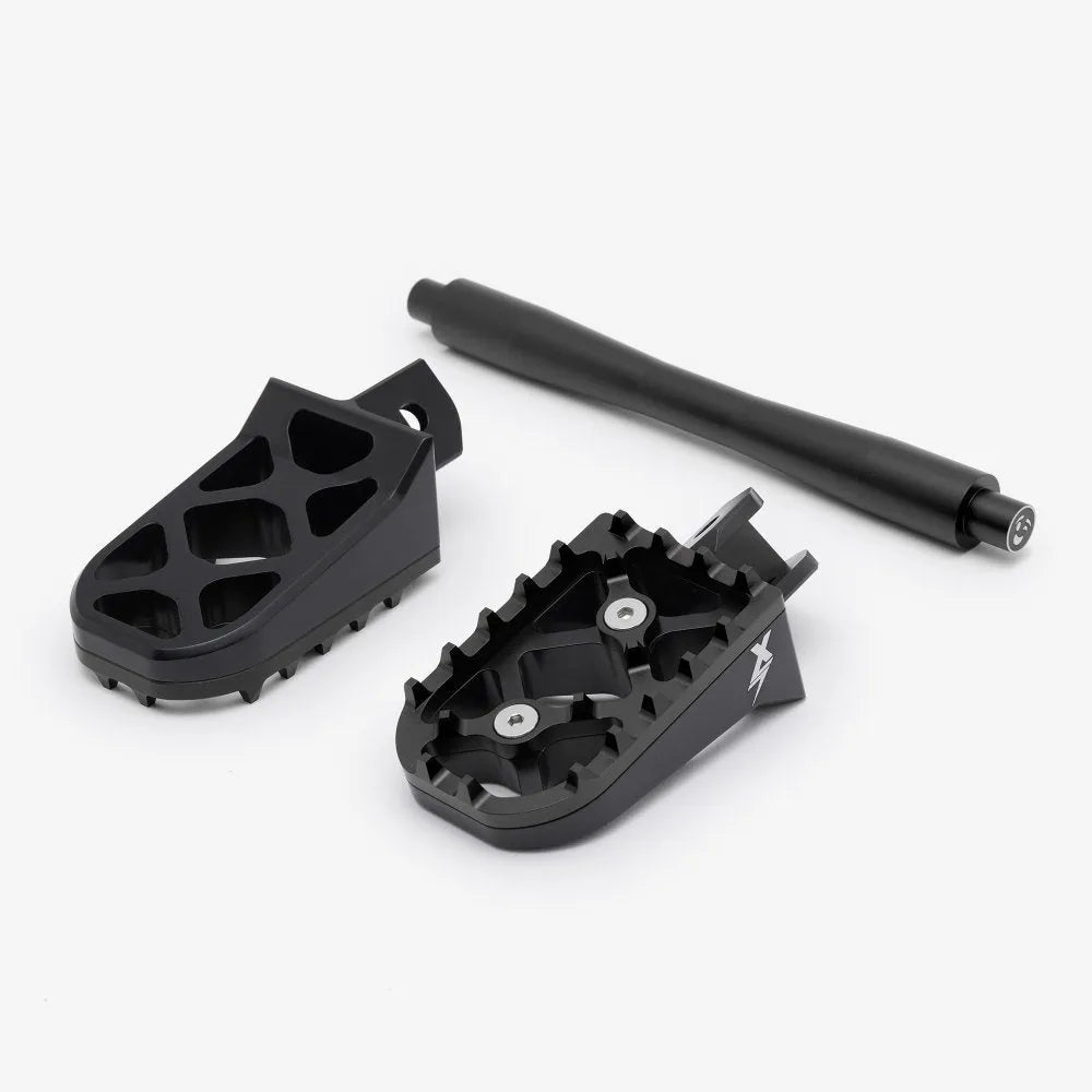 EBMX Premium Foot Peg And Brace Set for SUR RON Light Bee - Go Off Road Barnsley