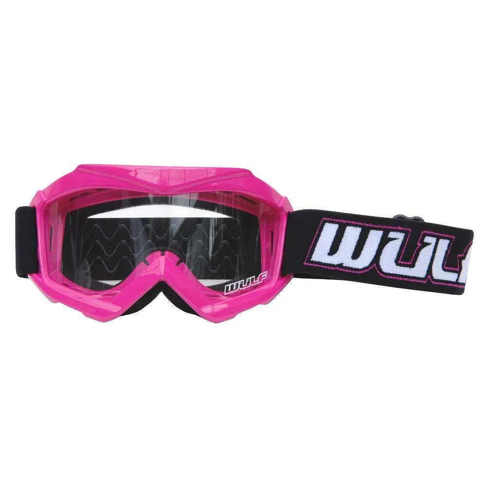 Wulfsport Cub Tech Motocross Goggles Kids Youth MX Off Road Dirt Bike Goggle