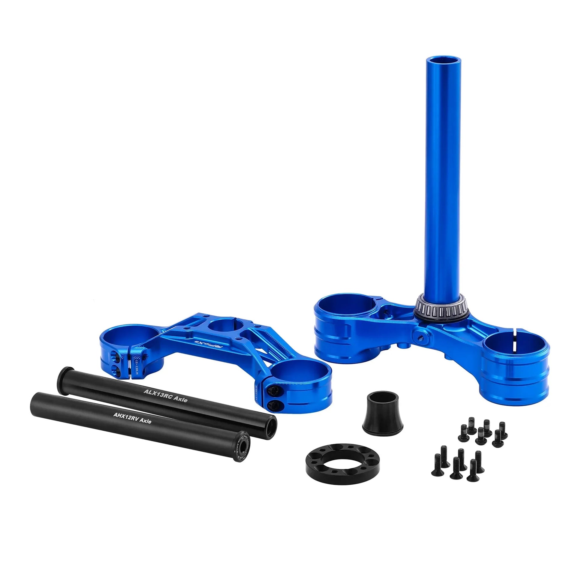 RFLOXA MAX DROP CROWN TRIPLE CLAMP FOR FASTACE ALX13RC 1.0/2.0/3.0 FORKS - Go Off Road Barnsley