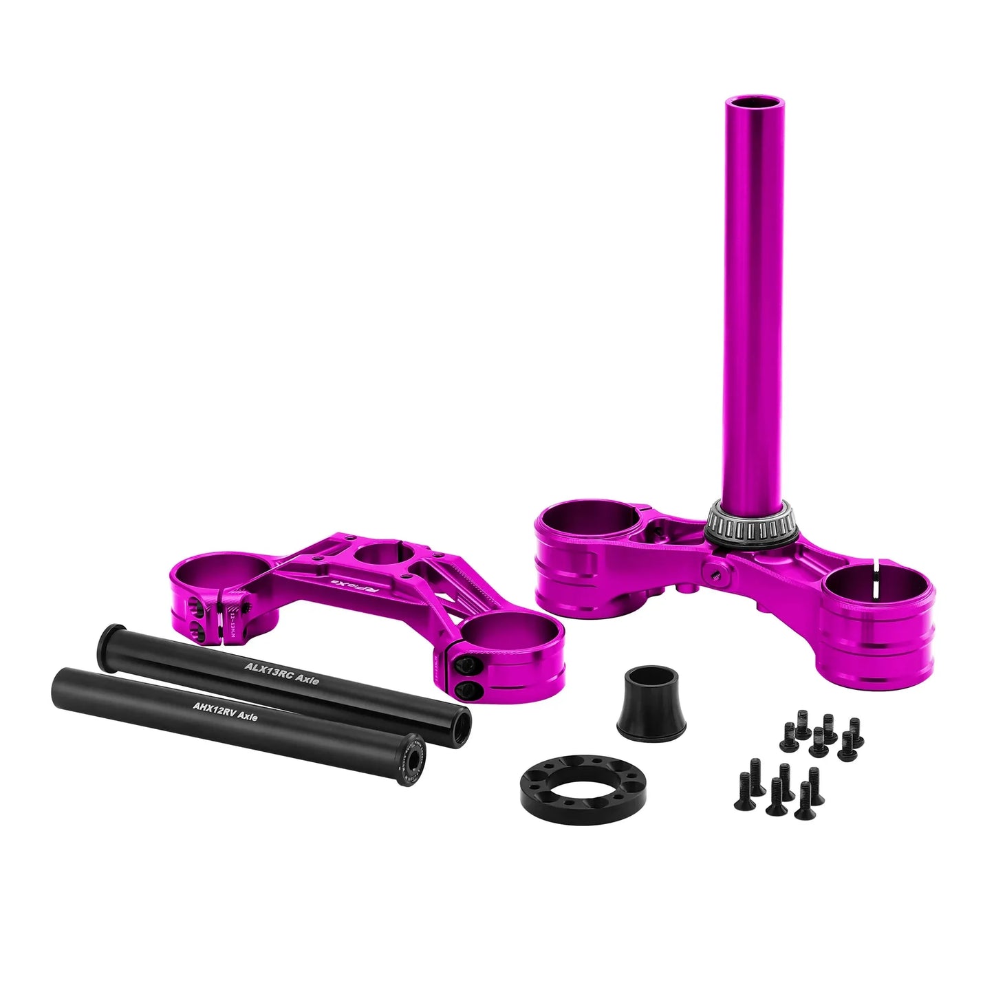 RFLOXA MAX DROP CROWN TRIPLE CLAMP FOR FASTACE ALX13RC 1.0/2.0/3.0 FORKS - Go Off Road Barnsley