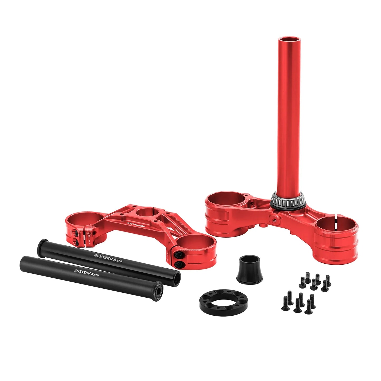 RFLOXA MAX DROP CROWN TRIPLE CLAMP FOR FASTACE ALX13RC 1.0/2.0/3.0 FORKS - Go Off Road Barnsley