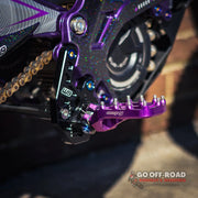 Warp 9 E-Moto Elite Foot Pegs For Sur Ron & E-Ride - Go Off Road Barnsley