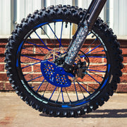 SM PRO ULTRA BEE WHEEL SET 21/18" STANDARD BLUE/BLUE COMBO