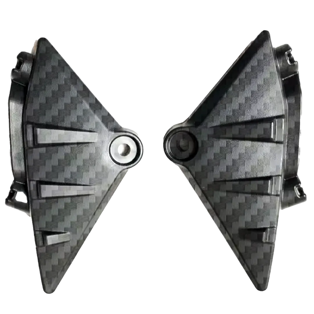 Sur Ron Ultra Bee BASH PLATE GUARDS PAIR - CARBON