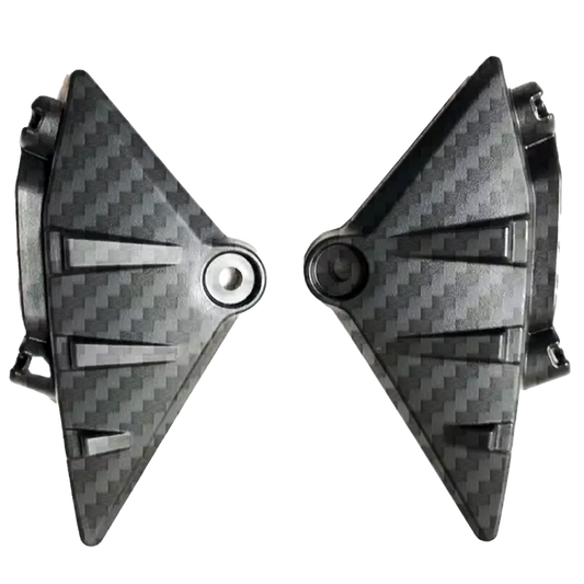 Sur Ron Ultra Bee BASH PLATE GUARDS PAIR - CARBON
