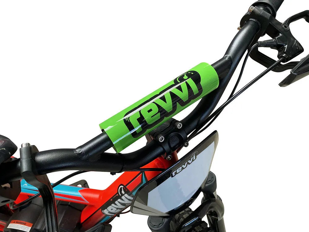 REVVI COLOURED HANDLE BAR PAD 12"/16"/16"+/18" - Go Off Road Barnsley