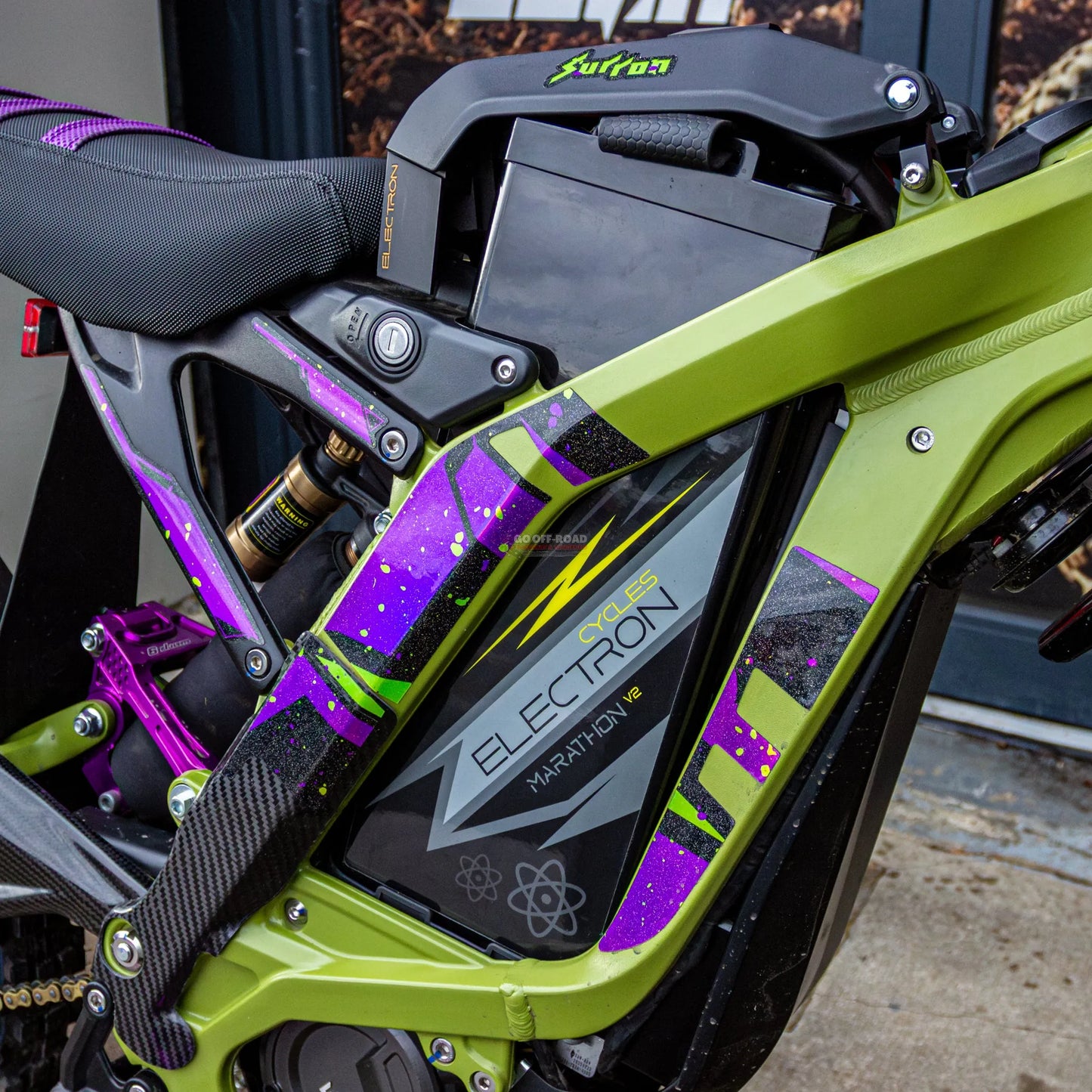 Pro-Carbon Racing Sur Ron Light Bee Genuine Carbon Fibre Frame & Swingarm Covers