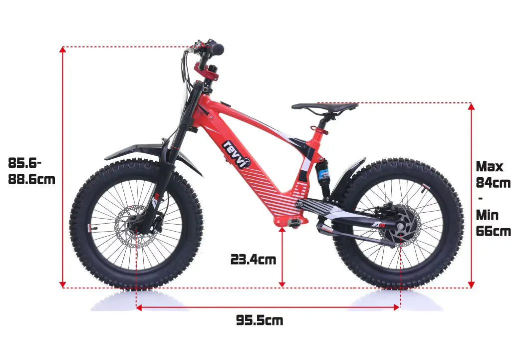 REVVI 18" ELECTRIC BIKE - IN STOCK NOW - Go Off Road Barnsley