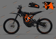 SUR RON LIGHT BEE OEM GRAPHICS KIT - ORANGE HOLOGRAPHIC