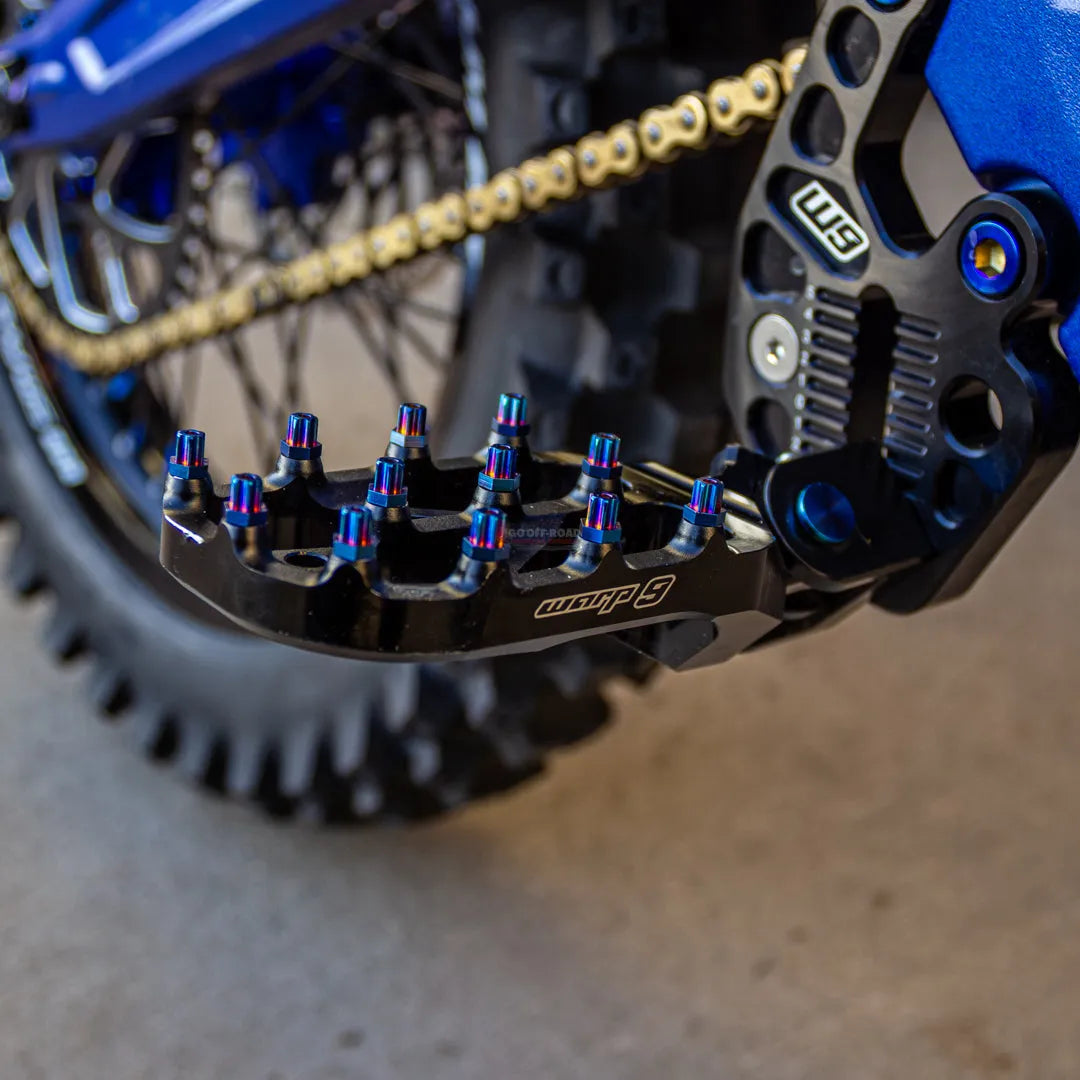 Warp 9 Titanium Elite Foot Peg Screws - Go Off Road Barnsley