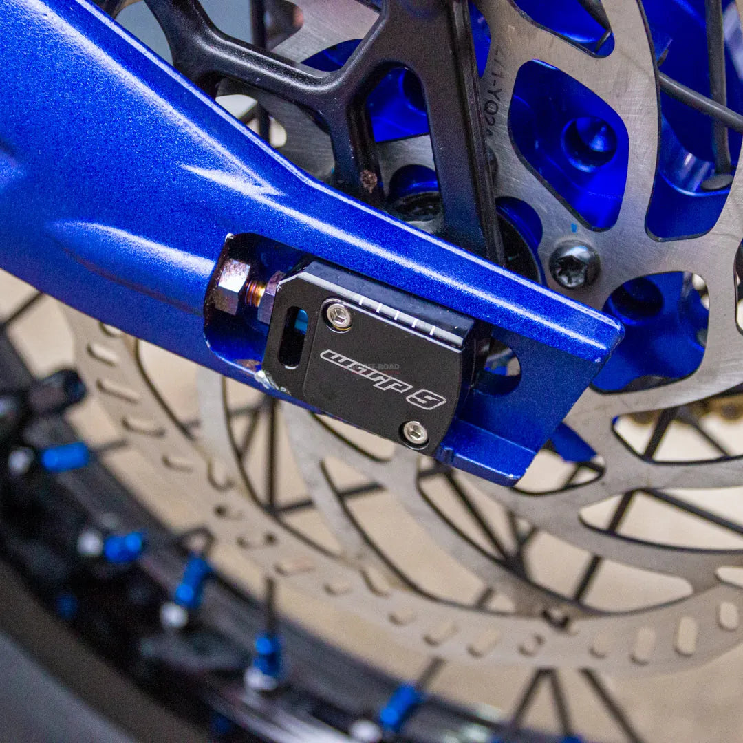 WARP 9 RACING Sur Ron Light Bee Lockdown Axle Blocks/Chain Tensioner - Go Off Road Barnsley