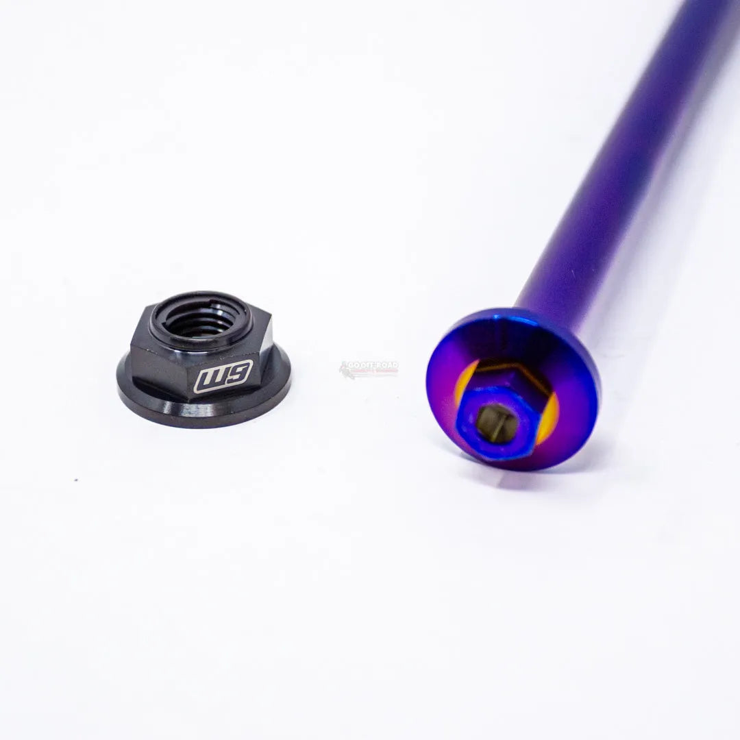 Warp 9 Sur Ron Light Bee Titanium Swingarm Bolt with Nut