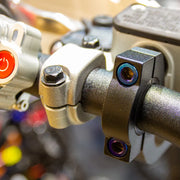 Warp 9 E-Moto Handguard Titanium Bolt Kit