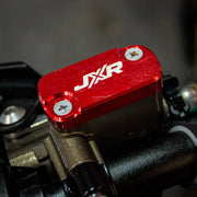 JXR Sur-Ron Ultra Bee Front + Rear Brake Reservoir Covers - Go Off Road Barnsley